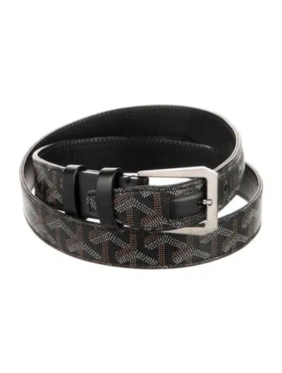 Pre-owned Goyard 2013 Florida I Waist Belt In Black