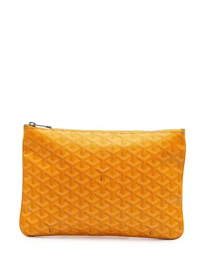 Pre-owned Goyard 2015 Ine Senat Mm Clutch Bag
