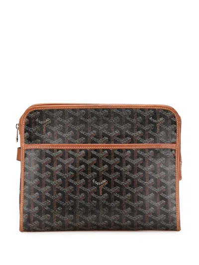 Pre-owned Goyard 2016 Ine Jouvence Toiletry Pouch