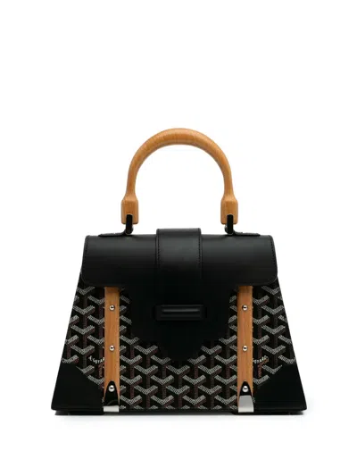 Pre-owned Goyard 2016 Ine Saigon Structured Pm Satchel