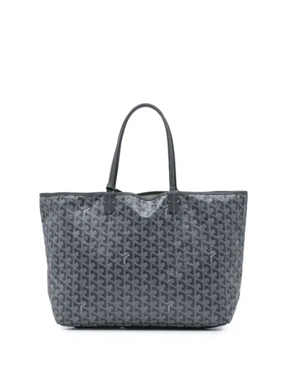 Pre-owned Goyard 2016 Ine Saint Louis Pm Tote Bag In 灰色