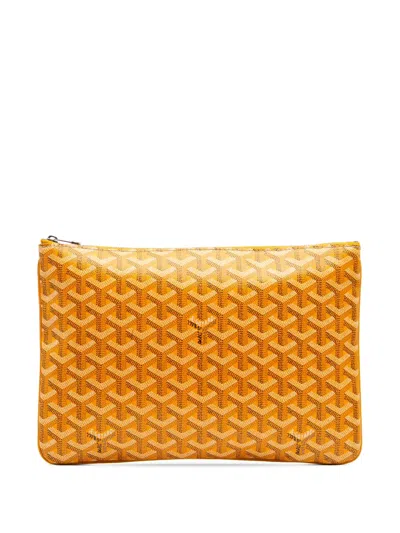 Pre-owned Goyard 2016 Ine Senat Mm Clutch Bag