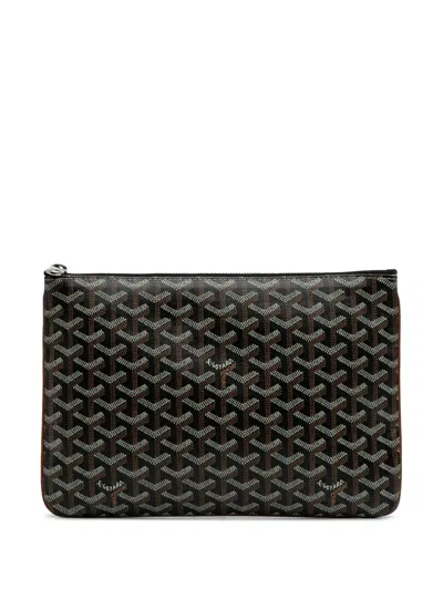 Pre-owned Goyard 2016 Ine Senat Mm Clutch Bag