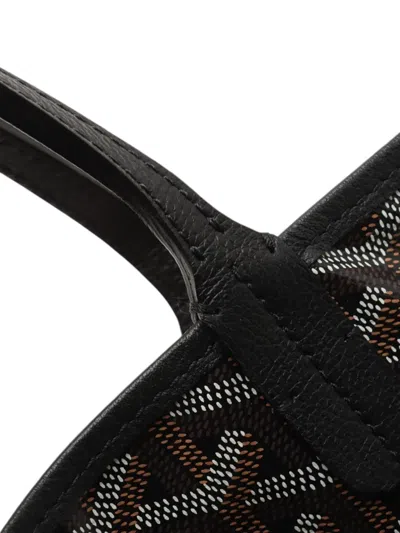Pre-owned Goyard 2016-2021 Ine Saint Louis Gm Tote Bag In Black