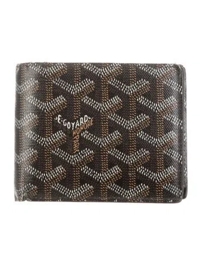 Pre-owned Goyard 2017 Ine Bifold Wallet In Brown