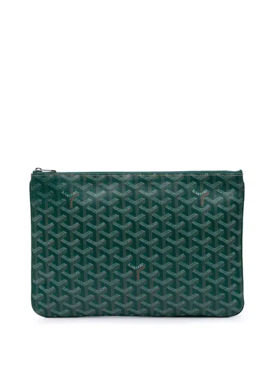 Pre-owned Goyard 2017 Ine Senat Mm Clutch Bag