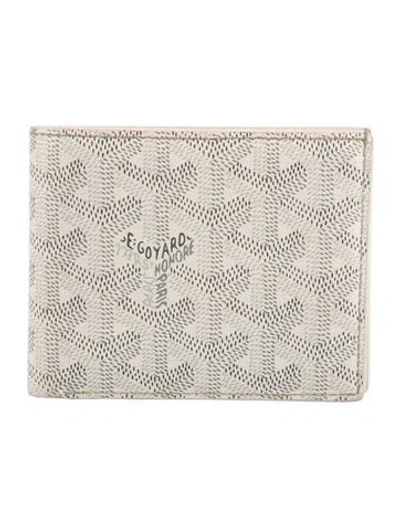 Pre-owned Goyard 2017 Ine Wallet In White