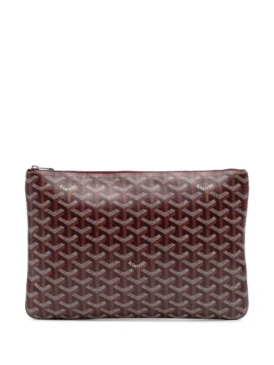 Pre-owned Goyard 2018 Ine Senat Mm Clutch Bag