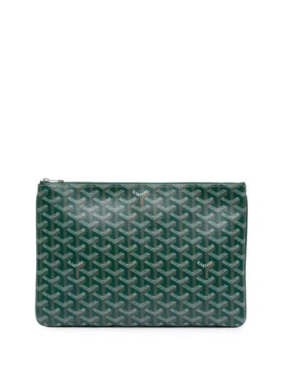 Pre-owned Goyard 2018 Ine Senat Mm Clutch Bag