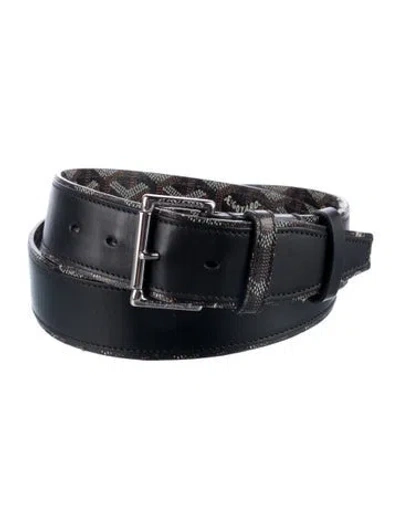 Pre-owned Goyard 2018 Ine Waist Belt In Black