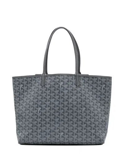 Pre-owned Goyard 2019 Ine Isabelle Pm Tote Bag In Grey
