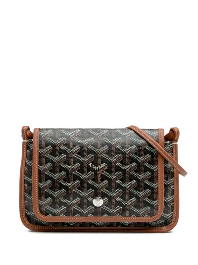 Pre-owned Goyard 2019 Ine Plumet Pocket Wallet Crossbody Bag