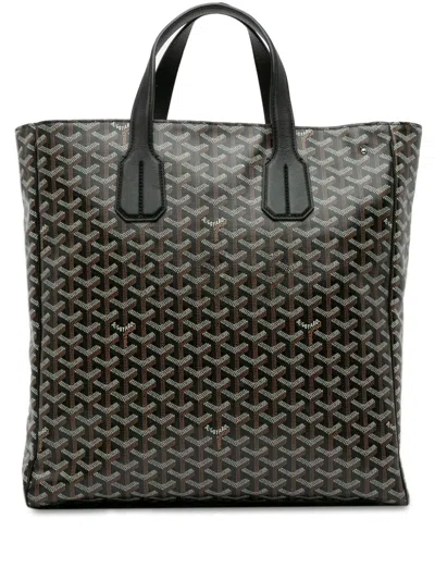 Pre-owned Goyard 2019 Ine Voltaire Satchel In Black