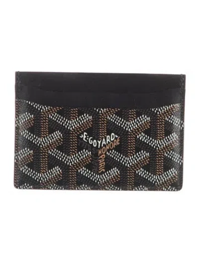 Pre-owned Goyard 2019 Saint Sulpice Card Holder Card Holder In Blue