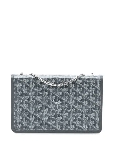 Pre-owned Goyard 2020 Ine Alexandre Iii Shoulder Bag In Gray