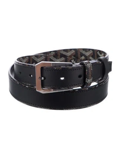 Pre-owned Goyard 2022 Florida Belt In Black