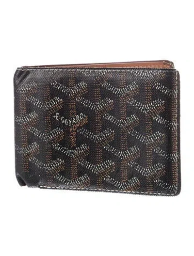 Pre-owned Goyard 2022 Ine Wallet In Black