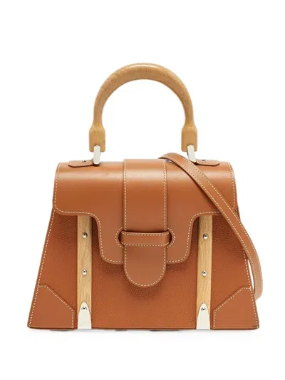 Pre-owned Goyard 2022 Saigon Pm Two-way Handbag In Brown