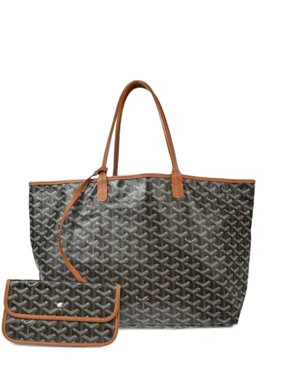 Pre-owned Goyard 2022 St. Louis Pm Tote Bag In 褐色