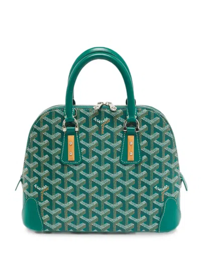 Pre-owned Goyard 2022 Vendôme Ine-canvas Tote Bag In Green