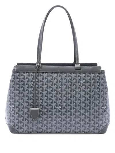 Pre-owned Goyard 2023 Ine Bellechasse Pm Tote Bag In Grey