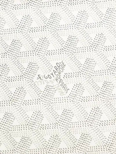 Pre-owned Goyard 2023 Ine Saint Louis Gm Tote Bag In White