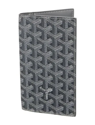 Pre-owned Goyard 2023 Ine Wallet In Gray