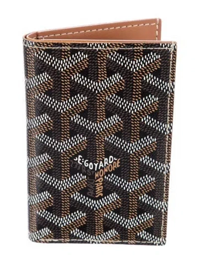 Pre-owned Goyard 2024 Ine Bifold Wallet In Black