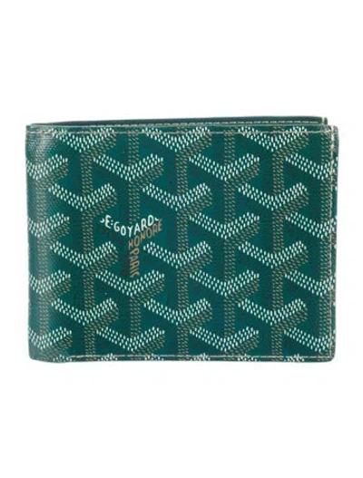 Pre-owned Goyard 2024 Ine Bifold Wallet In Green