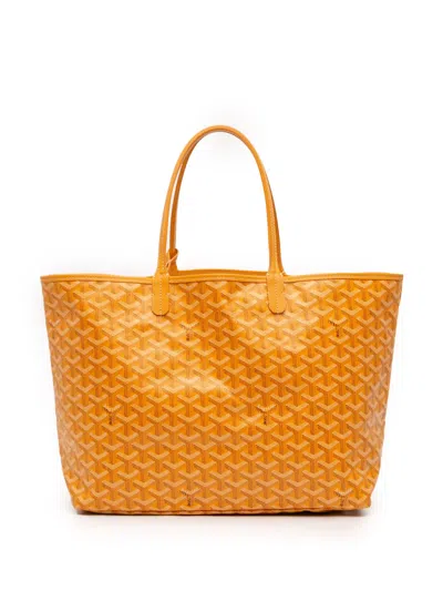 Pre-owned Goyard 2024 Ine Saint Louis Pm Tote Bag In Yellow