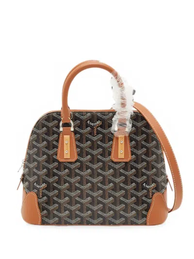 Pre-owned Goyard 2024 Mini Vendôme Ine Tote Bag In Brown