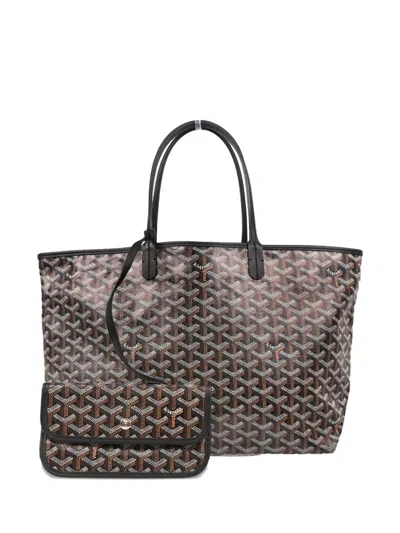 Pre-owned Goyard 2024 Saint Louis Pm Tote Bag In Black