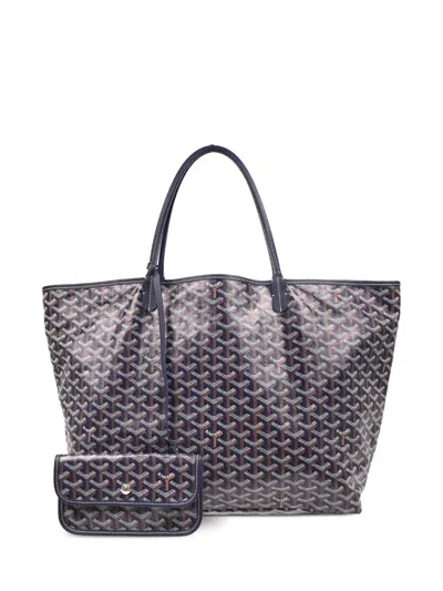 Pre-owned Goyard 2024 St. Louis Gm Handbag In Blue