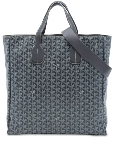 Pre-owned Goyard 2025 Ine Voltaire Iii Satchel In Grey