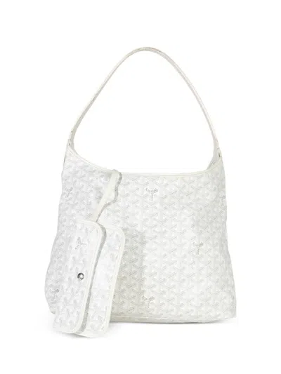 Pre-owned Goyard 22 Bohème Tote Bag In White