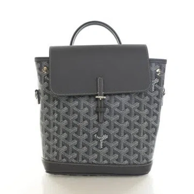 Pre-owned Goyard Alpin Backpack Mini In Grey