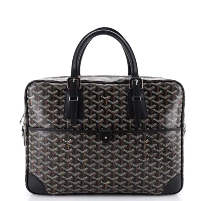 Goyard Ambassade Briefcase Coated Canvas Mm
