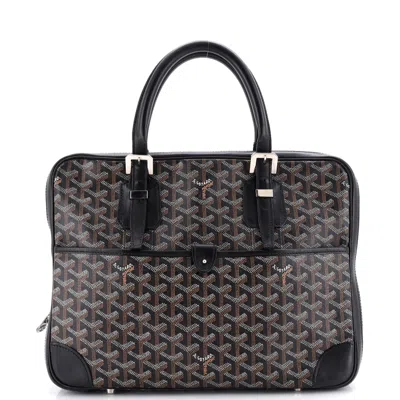 Goyard Ambassade Briefcase Coated Canvas Pm