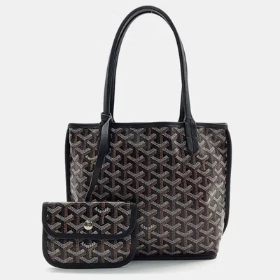 Pre-owned Goyard Anjou Mini Bag In Black