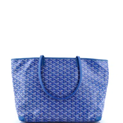 Goyard Artois Tote Coated Canvas Gm In Blue