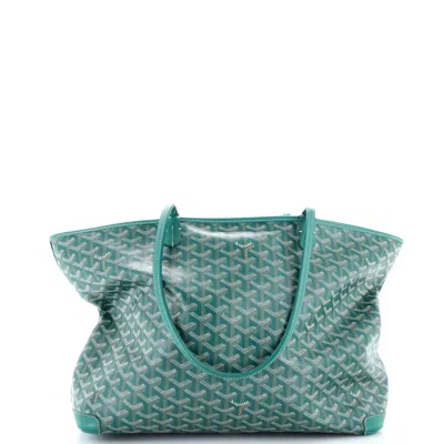 Goyard Artois Tote Coated Canvas Mm In Blue