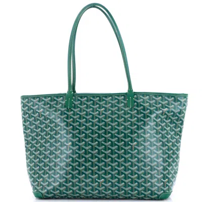 Goyard Artois Tote Coated Canvas Mm In Green