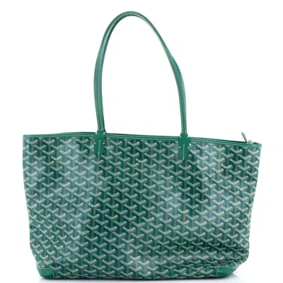 Goyard Artois Tote Coated Canvas Mm In Green
