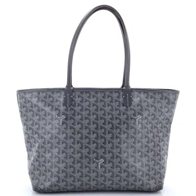 Goyard Artois Tote Coated Canvas Pm In Gray
