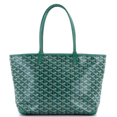 Goyard Artois Tote Coated Canvas Pm In Green