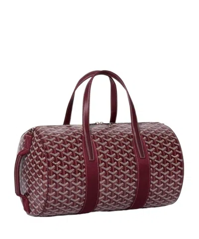 Goyard Barrel 40 Sports Bag In Red