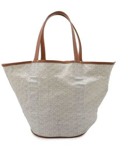 Goyard Belara Tote Bag Coated Canvas Leather (authentic Pre-loved)