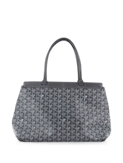 Pre-owned Goyard Bellechasse Bag Coated Canvas Pm Tote Bag In Gray