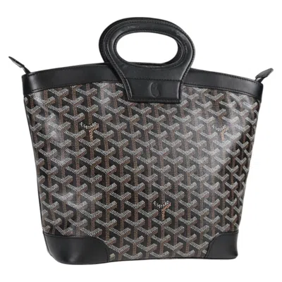 Pre-owned Goyard Beluga Bag Coated Canvas Black Canvas Bag ()