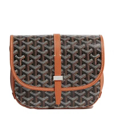 Pre-owned Goyard Belvedere Small Shoulder Bag In Multi